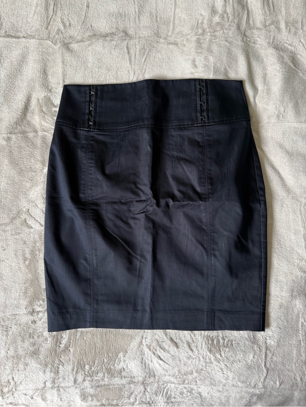 Express Black/Navy Blue Pencil Skirt